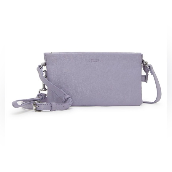 Vince Camuto Handbags - NWT Vince Camuto Violet Chalk Cami Leather Crossbody Bag